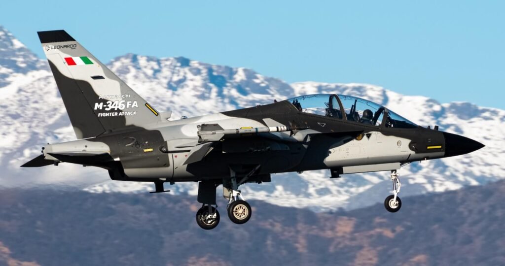The M-346 Fighter Attack new livery