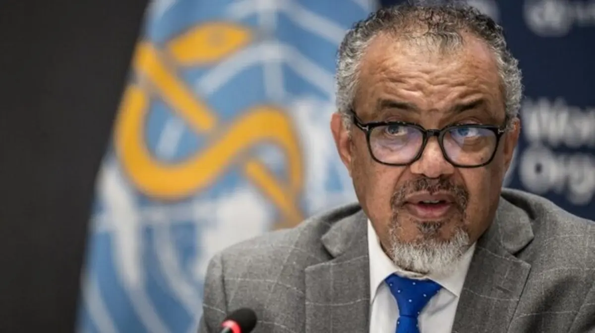 Director-General, Dr. Tedros Adhanom Ghebreyesus