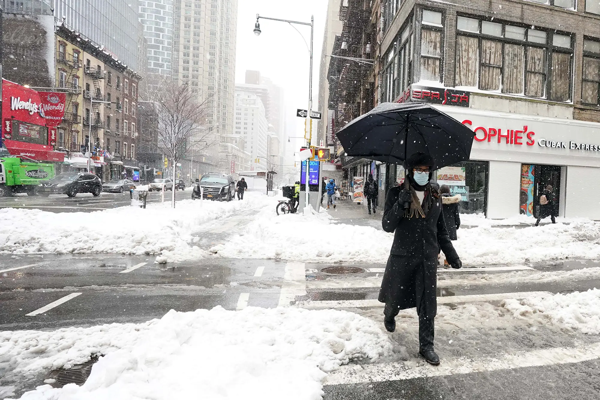 NYC expecting snow on Monday