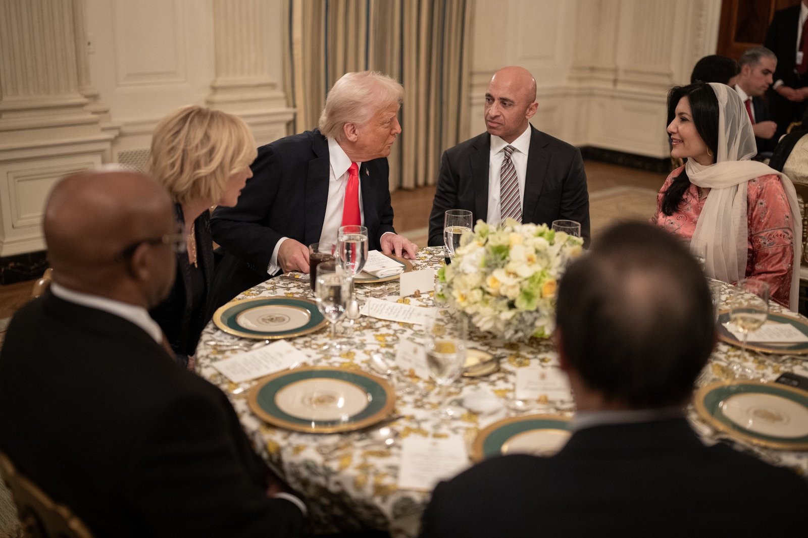 President Trump hosts Iftar Dinner.
