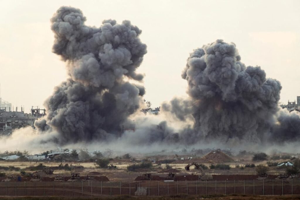 Israel will keep Gaza buffer zone, minister says, as ceasefire efforts stall