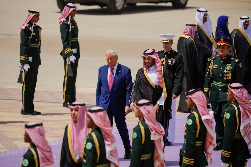 Trump starts Gulf visit in Saudi Arabia, focus on mega economic deals