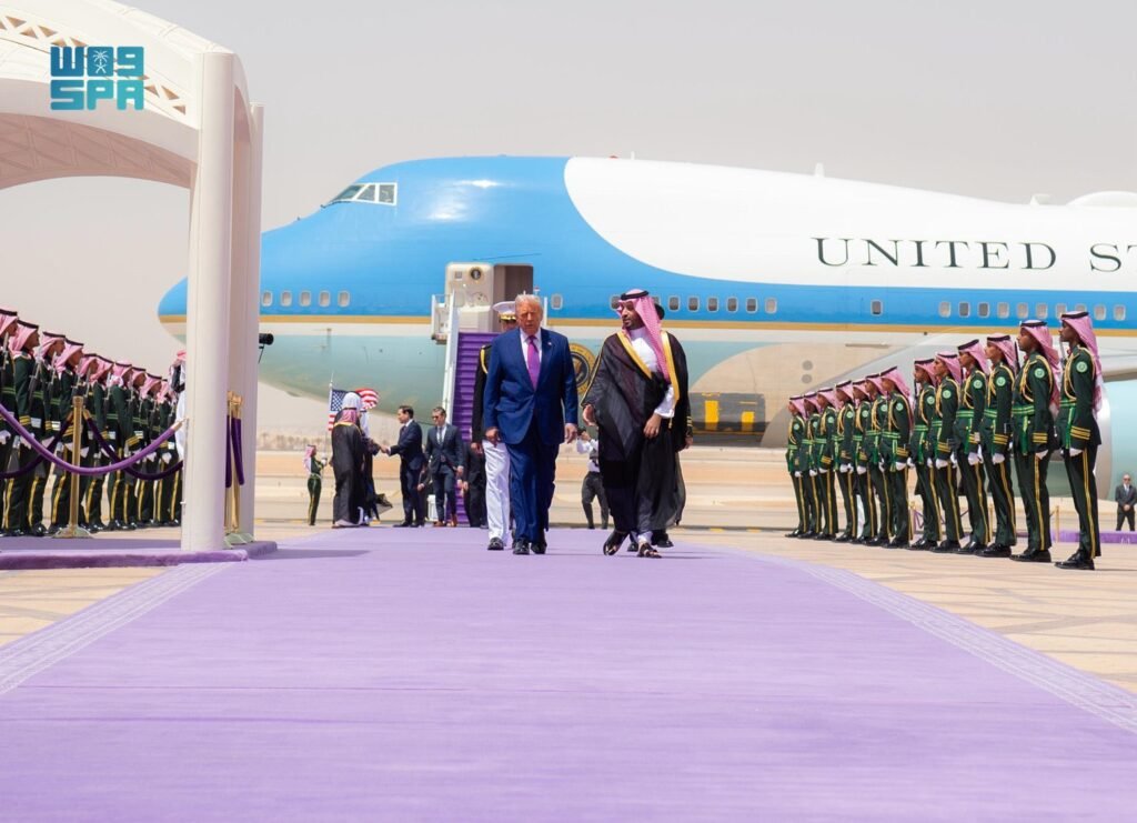 Trump starts Gulf visit in Saudi Arabia, focus on mega economic deals