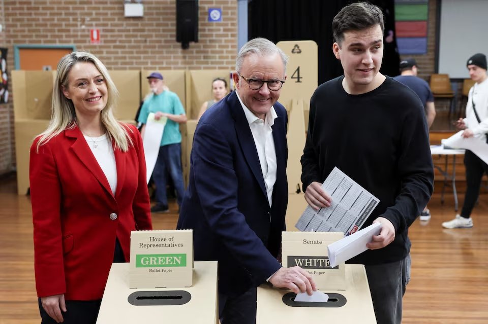 Australians vote in national election with their sights on Trump, living costs