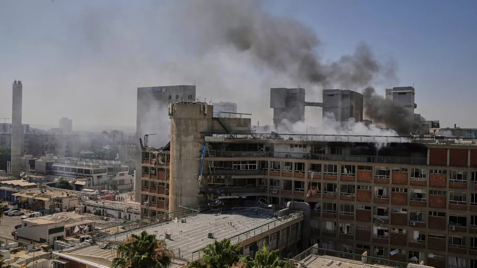 Israel Strikes Iranian Nuclear Sites as Missiles Hit Israeli Hospital
