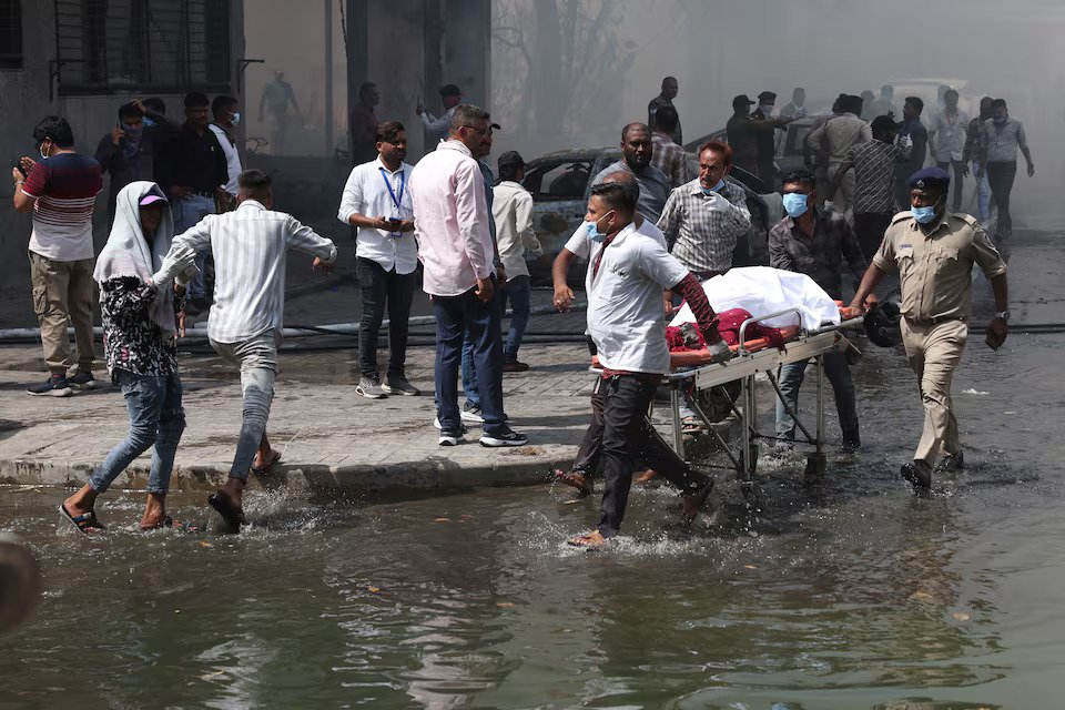 At least 30 killed as Air India plane with 242 on board crashes near Ahmedabad