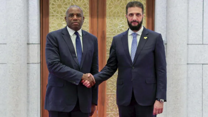 UK Renews Diplomatic Ties with Syria as Foreign Minister David Lammy Makes Historic Visit to Damascus