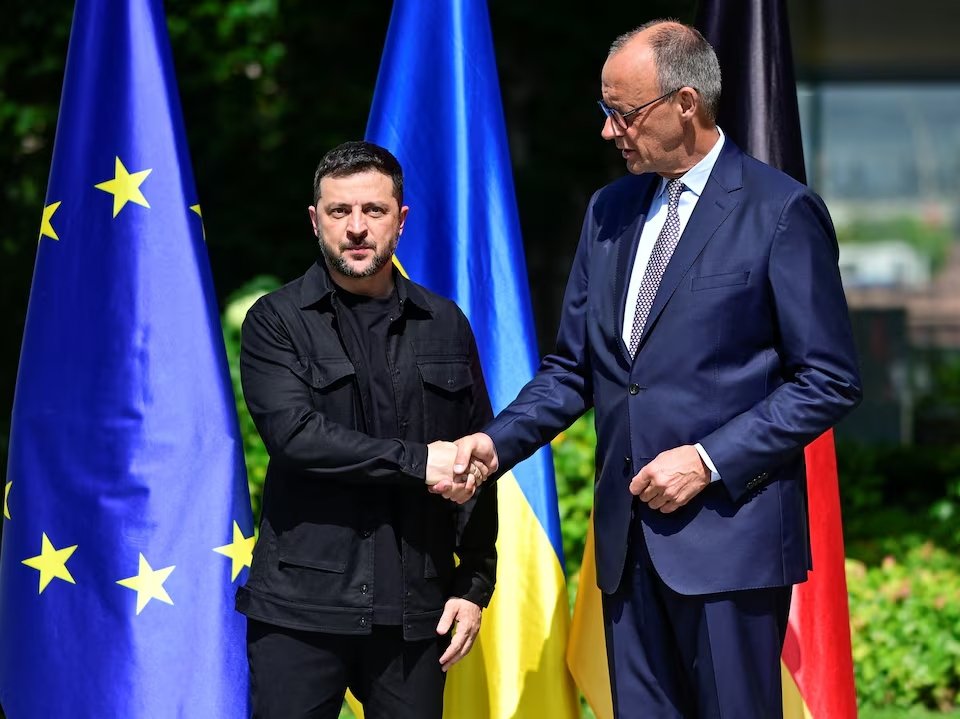 Zelenskiy travels to Berlin for online meeting with Trump and European leaders