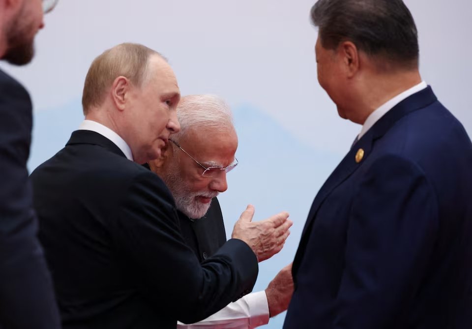 China’s Xi Pushes a New Global Order, Joined by Russia and India