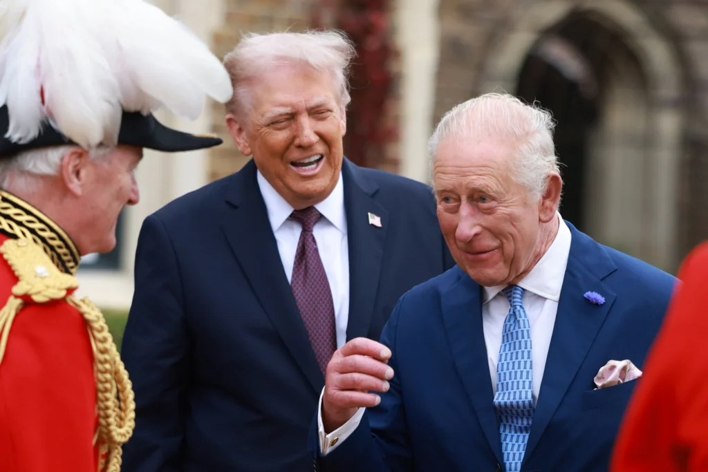 King Charles III welcomes Trump at Windsor for historic second state visit to the UK