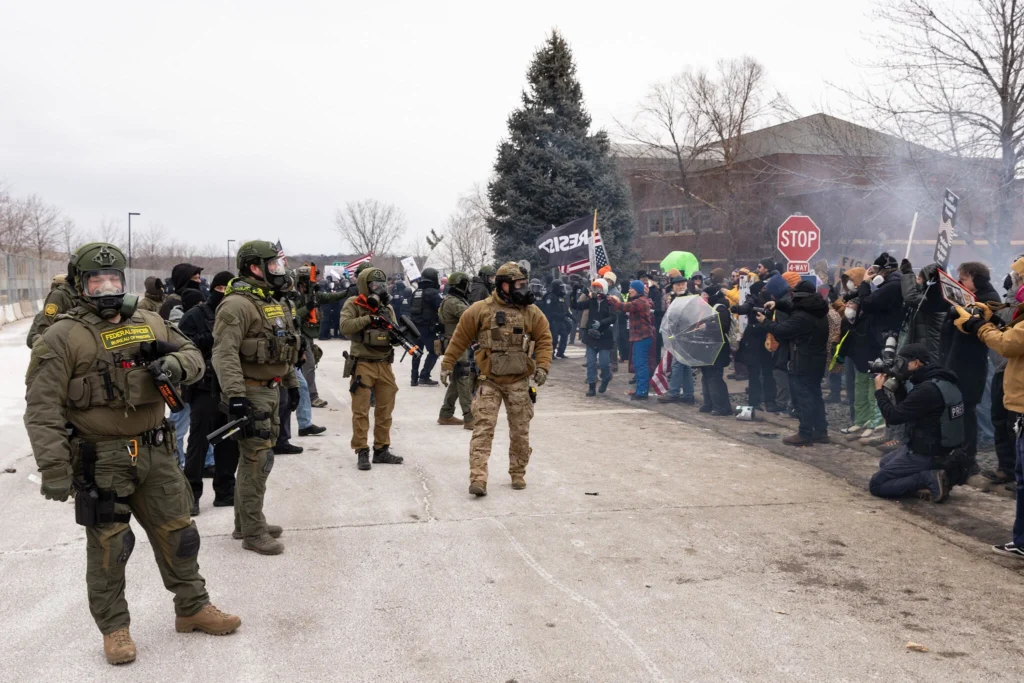 Judge bars federal agents from arresting or using pepper spray on peaceful protesters in Minneapolis