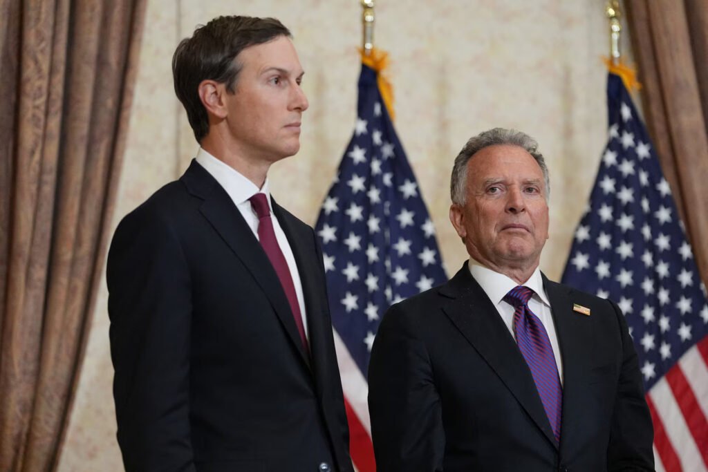 Trump to send envoys Witkoff and Kushner to Pakistan for talks with Iran foreign minister Araghchi