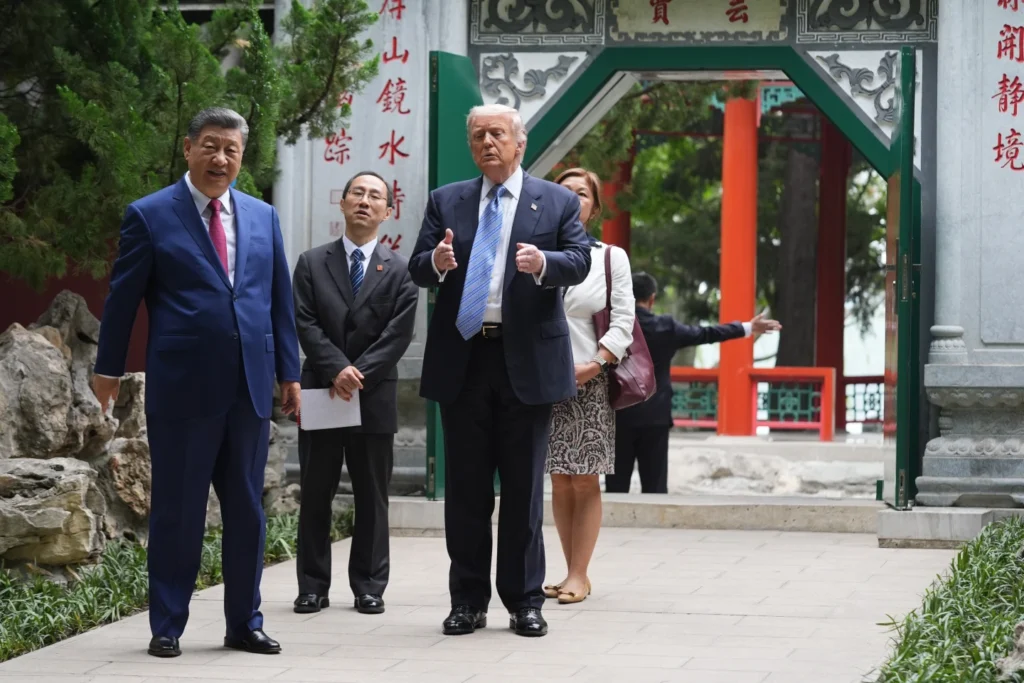 Trump leaves Beijing with few wins but warm words for Xi