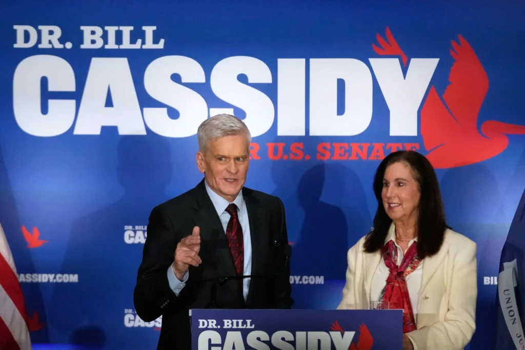 Republican Senator Cassidy loses re-election to Trump retribution campaign