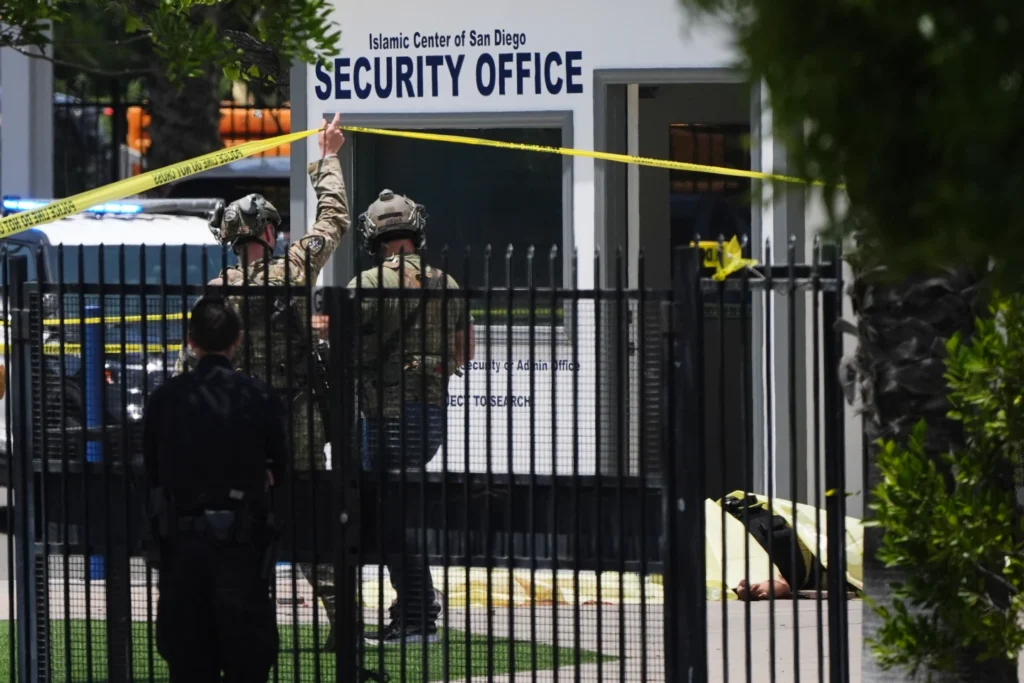 Police were searching for teens behind San Diego mosque shooting before the bloodshed began