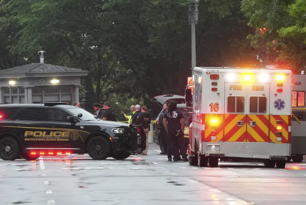 Suspect killed after opening fire near White House security checkpoint, Secret Service says