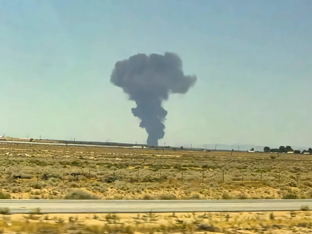 8 people died in B-52 bomber crash at US Air Force base in Southern California, officials say