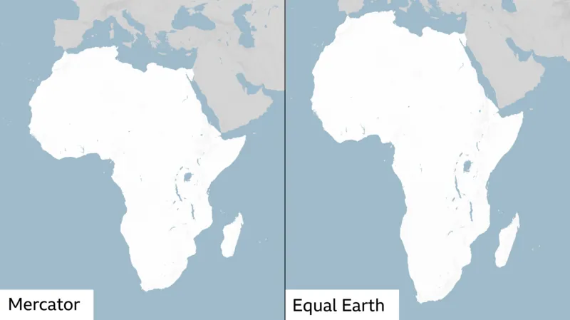 UN General Assembly endorses a new world map that shows more accurately Africa’s size